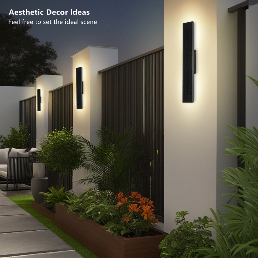 Brilagi - сонячний настінний світильник LED з регульованою яскравістю SUN LED/4W/230V 60 cm 4000 mAh IP44