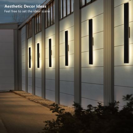 Brilagi - регульований LED сонячний настінний світильник SUN LED/5,5W/230V 100 cm 6000 mAh IP44