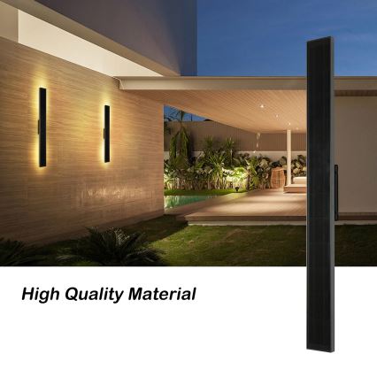 Brilagi - LED-затемнюваний сонячний настінний світильник SUN LED/5,5W/3,7V 100 cm 6000 mAh IP44