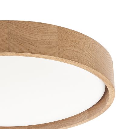 Brilagi - LED стельний світильник MANAROLA PLAIN LED/24W/230V 4000K діаметр 41 см, дуб