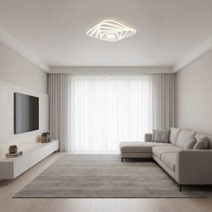 Brilagi - LED регульований стельовий світильник MODERN LED/210W/230V 3000-6000K 55x55 см + пульт дистанційного керування