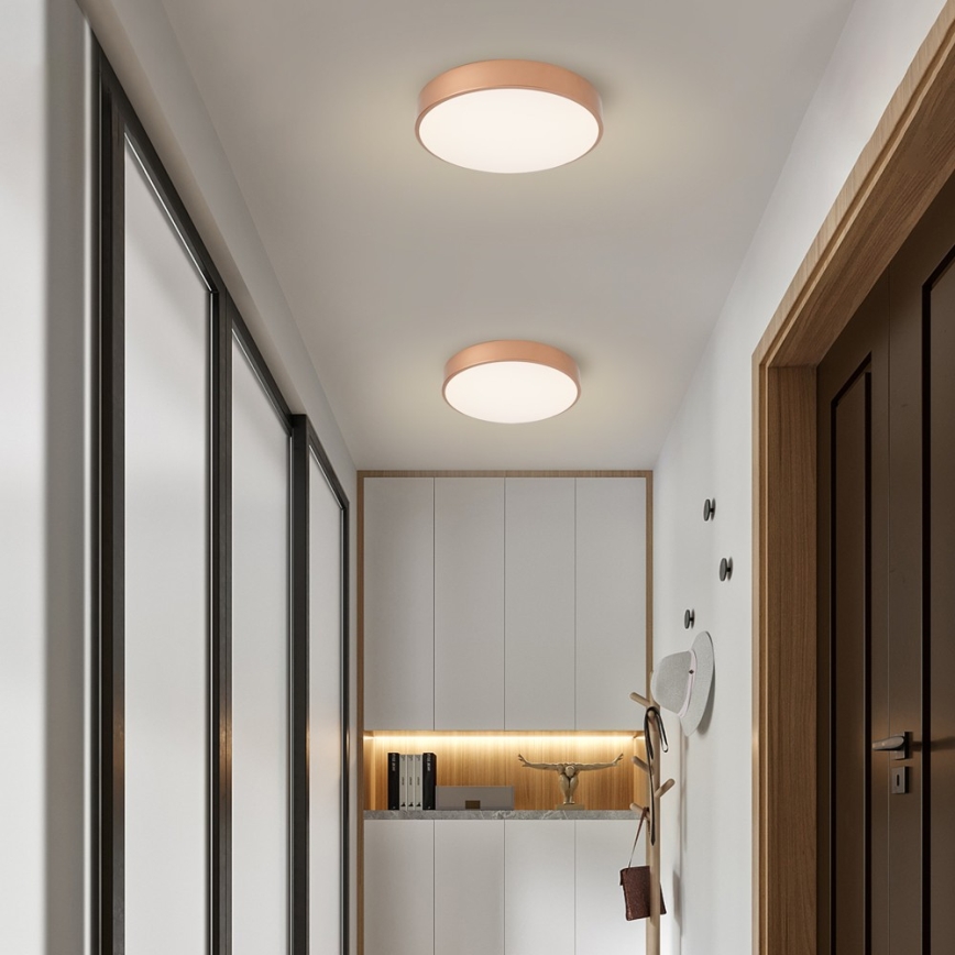 BRILAGI - LED стельний світильник POOL LED/48W/230V 3000/4000/6000K діаметр 40 см мідного кольору