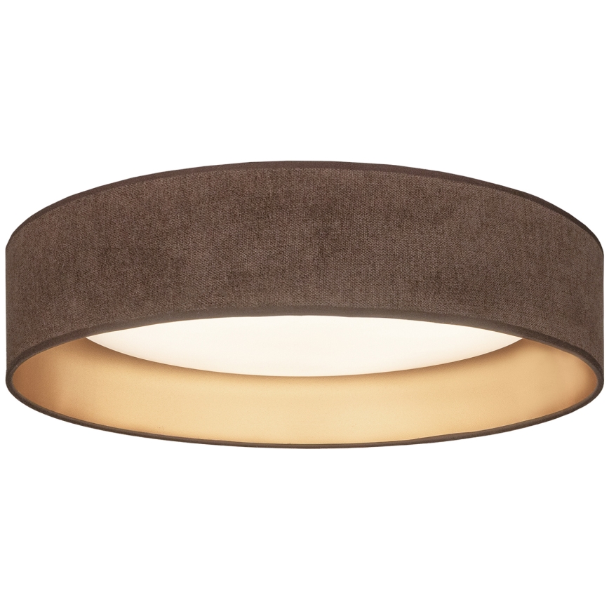 Brilagi - LED стельовий світильник VELVET SIMPLE LED/24W/230V 4000K діаметр 45 cm коричневий/золотий