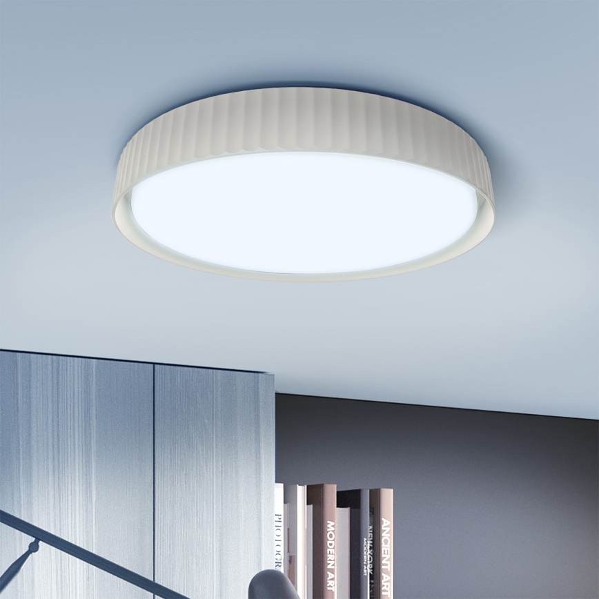 Brilagi - регульований світлодіодний стельовий світильник LUCIA LED/48W/230V 3000-6500K діаметр 41 см білий + пульт дистанційного керування