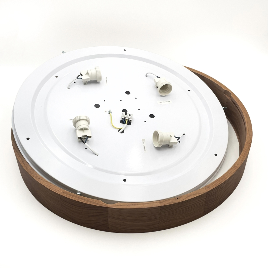 Brilagi - LED Стельова люстра CARVALHO 4xE27/60W/230V дуб тюльпан пр. 57,5 см
