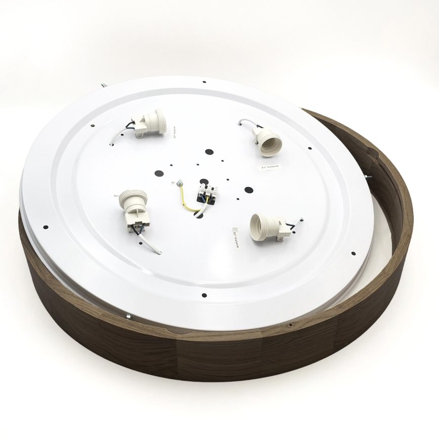 Brilagi - LED Стельове освітлення CARVALHO 4xE27/60W/230V грушеве дерево Ø 57,5 см