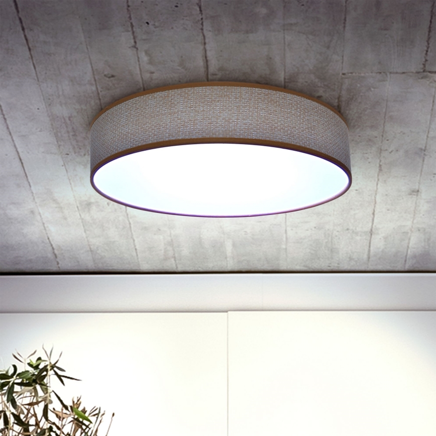 Brilagi - Світлодіодний регульований стельовий світильник CARMEN LED/48W/230V 3000-6500K діам. 40 см + дистанційне керування