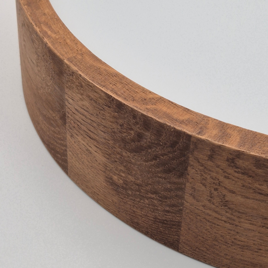 Brilagi - Світильник стельовий LED CARVALHO 2xE27/60W/230V дуб вишня діам. 37 см