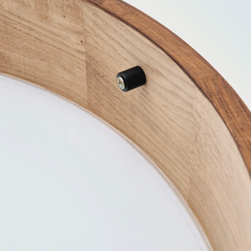 Brilagi - Світильник стельовий LED CARVALHO 2xE27/60W/230V дуб вишня діам. 37 см