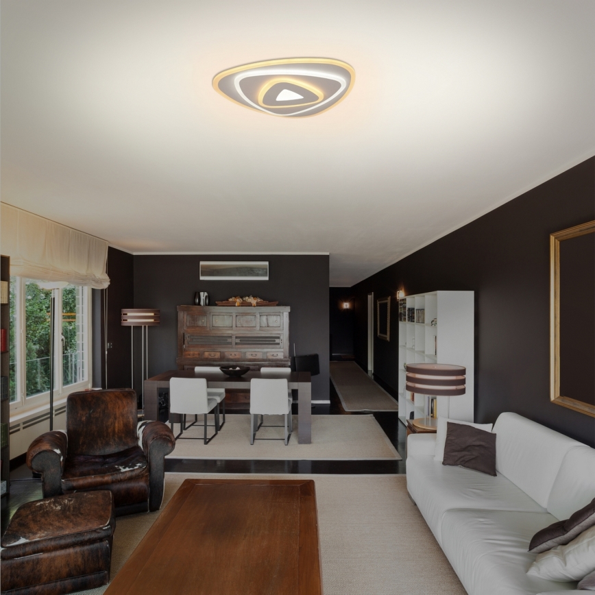 Brilagi - Світлодіодний регульований стельовий світильник MODERN MINI LED/45W/230V 3000/4000/6000K 30x30 см + дистанційне керування