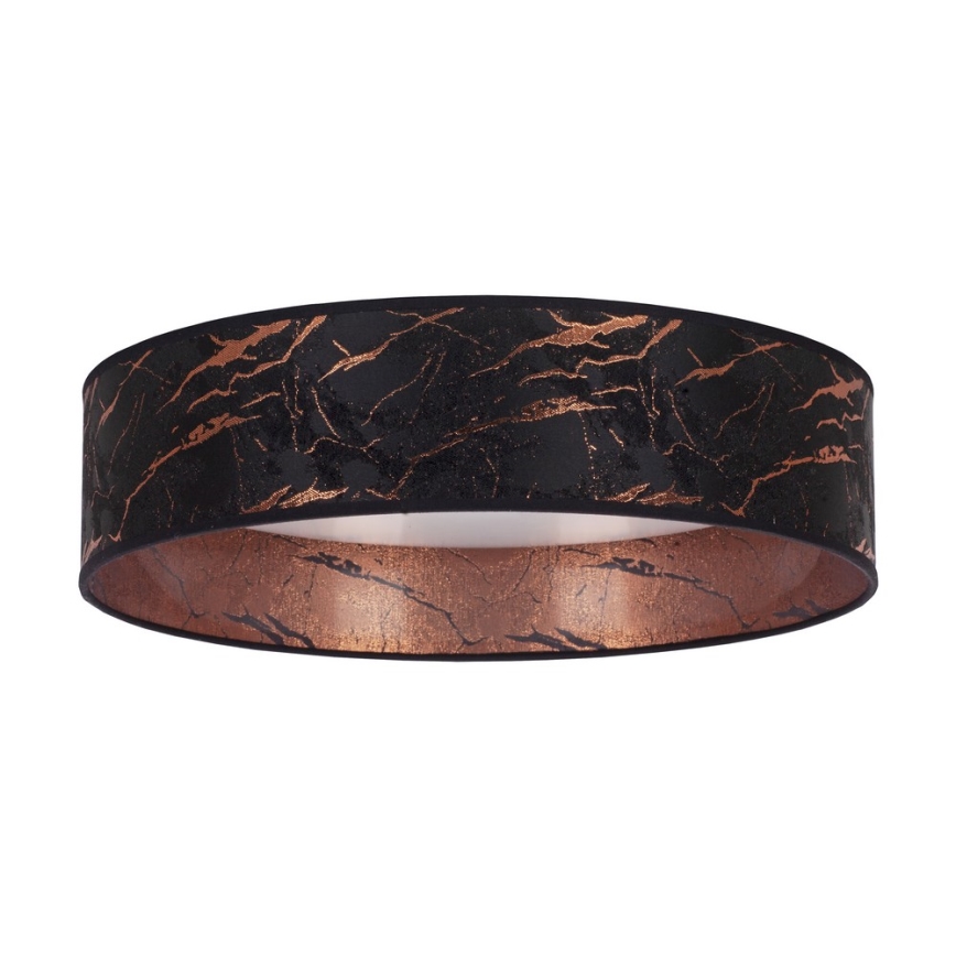 Brilagi - Світлодіодний стельовий світильник VELVET LED/24W/230V діам. 40 см 3000/4000/6400K чорний/міді