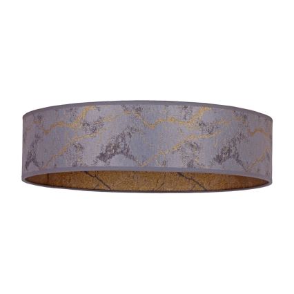 Brilagi - Світлодіодний стельовий світильник VELVET LED/24W/230V діам. 40 см 3000/4000/6400K сірий/золотий