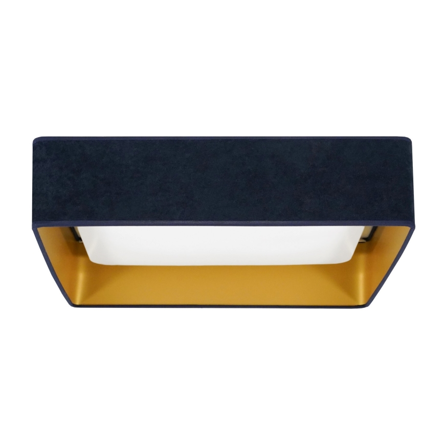 Brilagi - Світлодіодний стельовий світильник VELVET SQUARE LED/24W/230V темно-синій