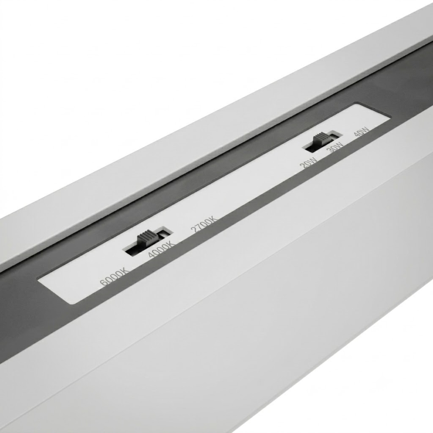Brilagi - LED стельовий накладний світильник FULLDAY LED/20/30/40Вт/230В 2700/4000/6000К 120 см білий