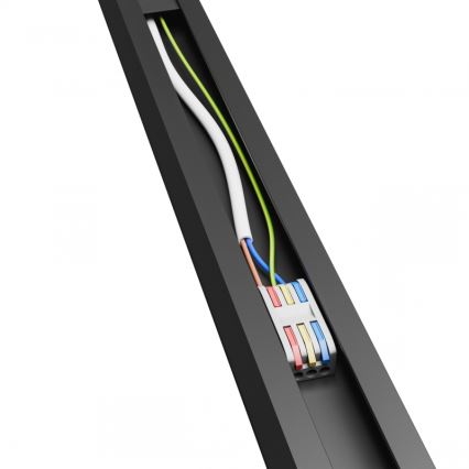 Brilagi - LED стельовий накладний світильник FULLDAY LED/20/30/40W/230V 2700/4000/6000K 120 cm UGR19 чорний