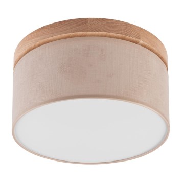 Brilagi - LED Стельовий світильник BELLADONNA 1xE27/15W/230V бежевий/дуб