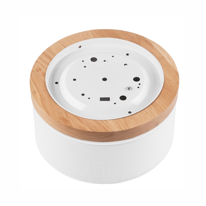 Brilagi - LED Стельовий світильник BELLADONNA 1xE27/15W/230V діам. 30 см білий/дуб