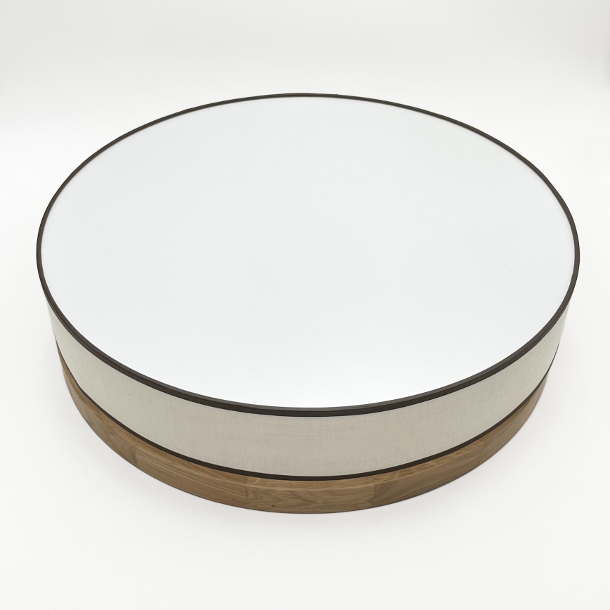 Brilagi - LED стельовий світильник BELLADONNA LED/36 Вт/230 В діаметр 50 см кремовий/дуб