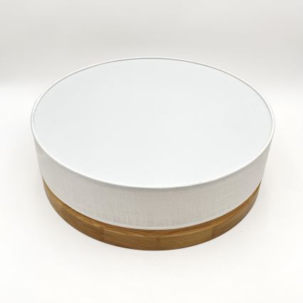 Brilagi - LED стельовий світильник BELLADONNA LED/36W/230V діаметр 40 см білий/дуб