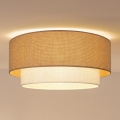 Brilagi - LED стельовий світильник BOHO ECO 1xE27/10W/230V діаметр 40 см бежевий/кремовий