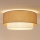 Brilagi - LED стельовий світильник BOHO ECO 1xE27/10W/230V діаметр 40 см бежевий/кремовий