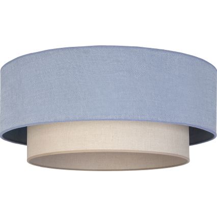 Brilagi - LED стельовий світильник BOHO ECO 1xE27/10W/230V Ø 40 см синій/кремовий