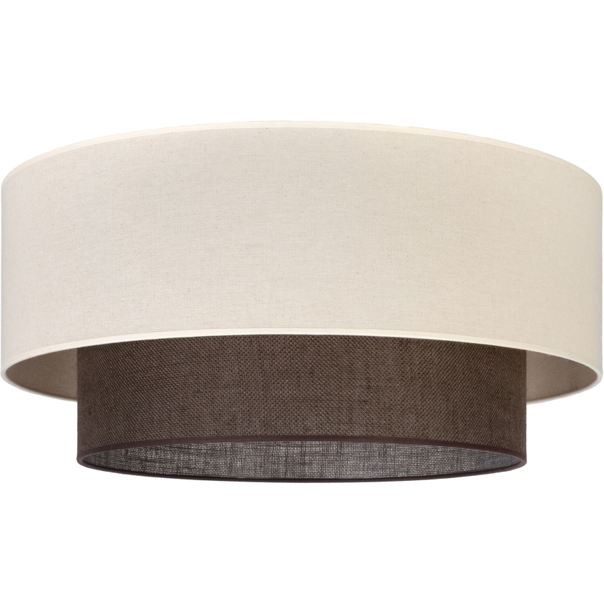 Brilagi - LED-стельовий світильник BOHO STYLE 3xE27/15W/230V діаметр 60 cm кремовий/коричневий