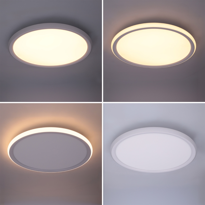 BRILAGI - LED стельовий світильник CARLOS LED/24 Вт/230 В Ø 40 см білий