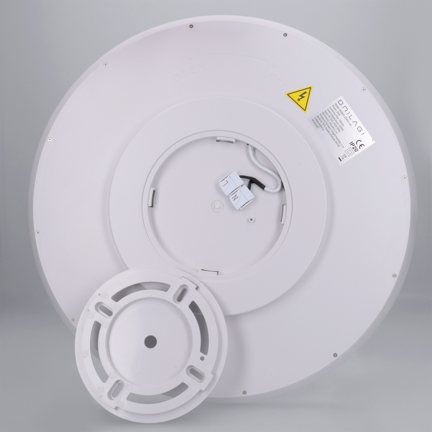 Brilagi - LED стельовий світильник CARLOS LED/24W/230V діаметр 40 см білий
