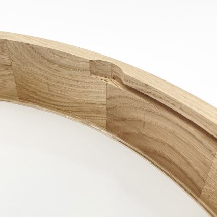 Brilagi - LED стельовий світильник CARVALHO 4xE27/60W/230V дуб діаметр 57,5 см