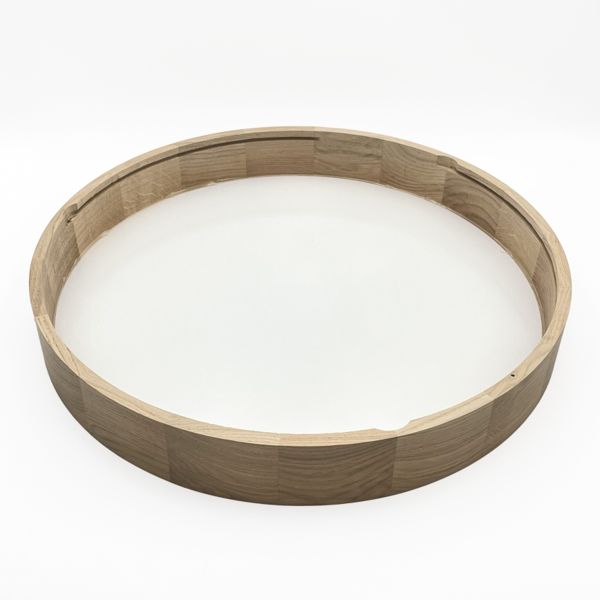 Brilagi - LED стельовий світильник CARVALHO 4xE27/60W/230V дуб діаметр 57,5 см