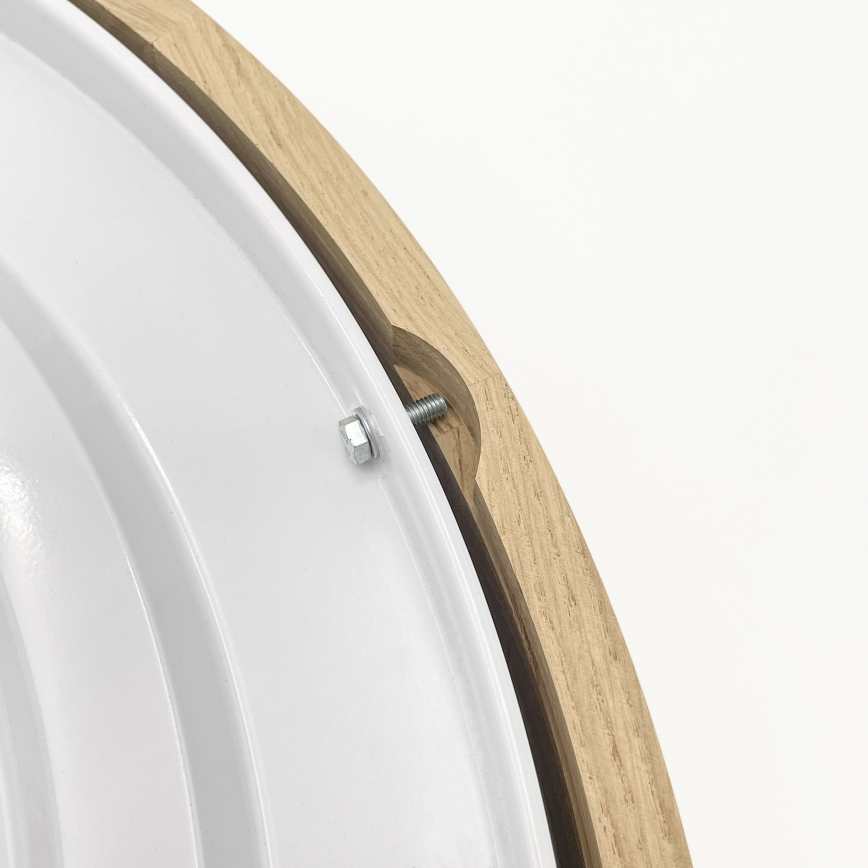 Brilagi - LED стельовий світильник CARVALHO 4xE27/60W/230V дуб діаметр 57,5 см