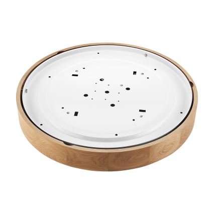 Brilagi - LED стельовий світильник CARVALHO 4xE27/60W/230V дуб діаметр 57,5 см