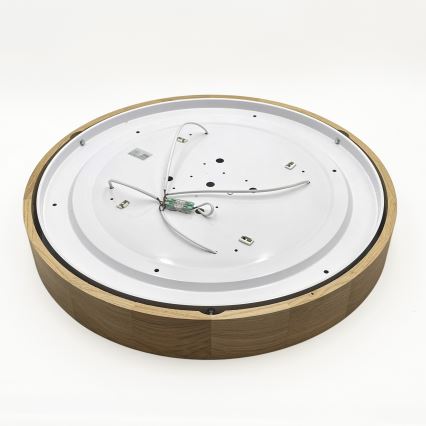 Brilagi - LED стельовий світильник CARVALHO 4xE27/60W/230V дуб діаметр 57,5 см