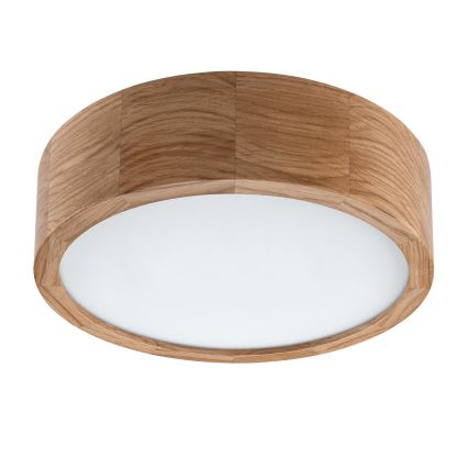 Brilagi - LED стельовий світильник CARVALHO LED/20W/230V дуб діам. 27,5 см