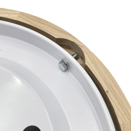 Brilagi - LED стельовий світильник CARVALHO LED/20W/230V дуб діам. 27,5 см