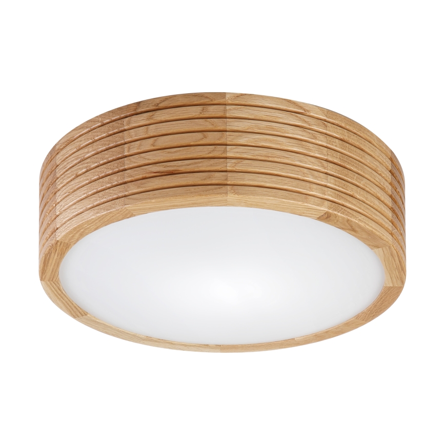 Brilagi - LED-стельовий світильник CARVALHO MODERN 1xE27/60W/230V, діаметр 27,5 см, дуб