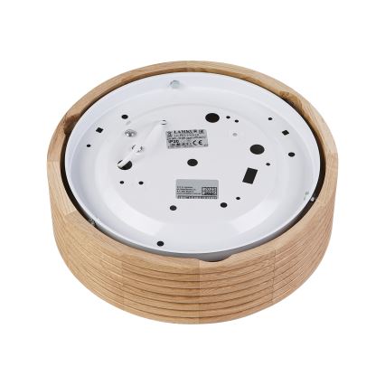 Brilagi - LED-стельовий світильник CARVALHO MODERN 1xE27/60W/230V, діаметр 27,5 см, дуб