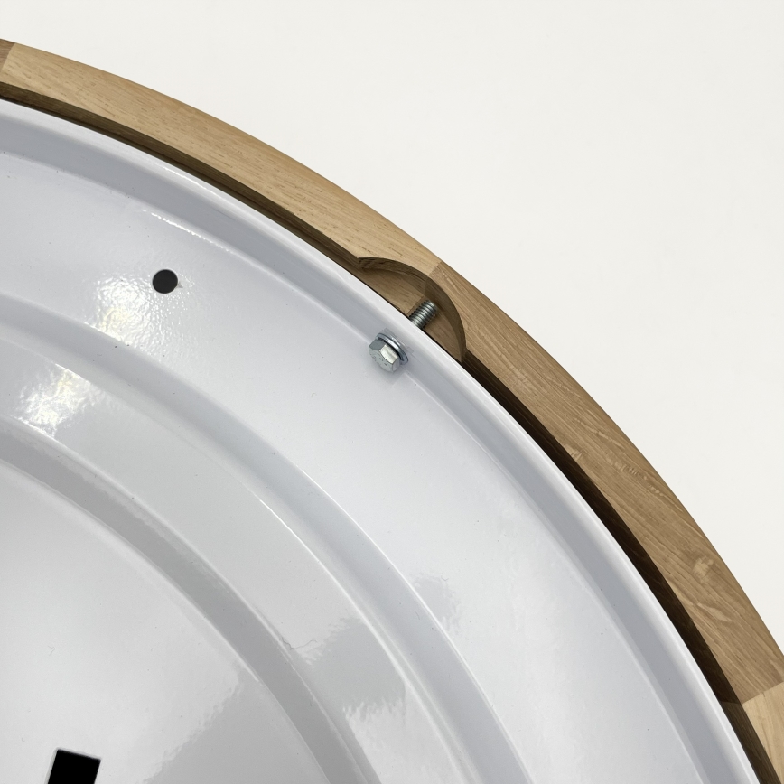 Brilagi - LED стельовий світильник CARVALHO MODERN 4xE27/60W/230V дуб діам. 57,5 см