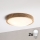 Brilagi - LED-стельовий світильник CARVALHO MODERN SLIM 2xE27/60W/230V діам. 37,5 см дуб