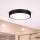Brilagi - LED стельовий світильник для ванної POOL LED/24W/230V 3000/4000/5500K, діаметр 30 см, IP54, чорний