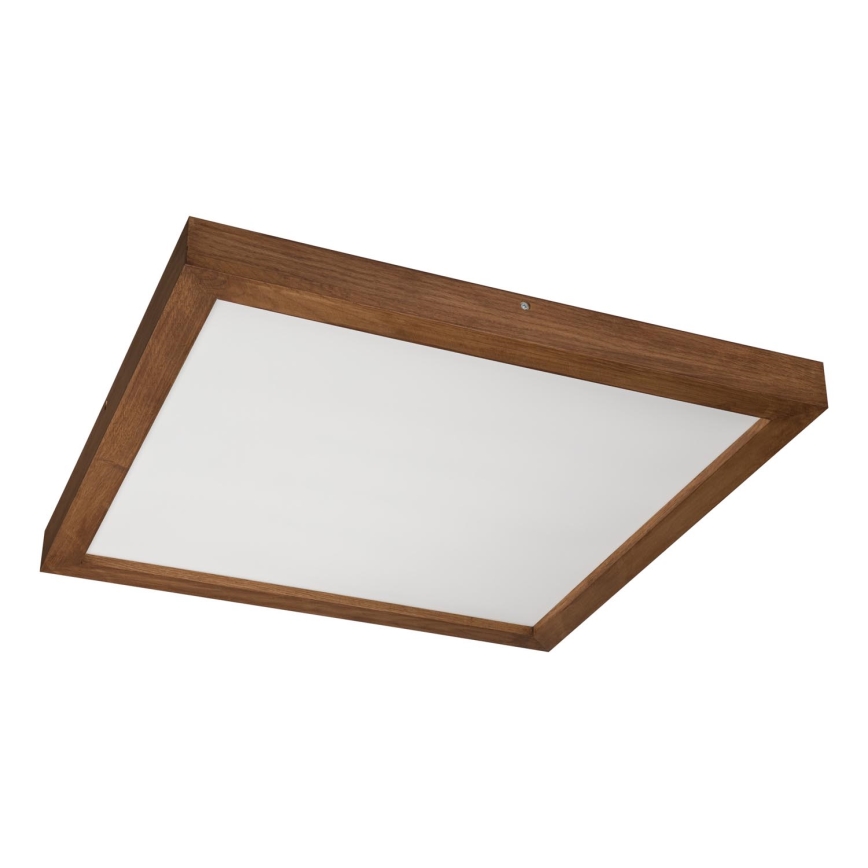 Brilagi - LED стельовий світильник для ванної WOODY FRAME LED/40W/230V 60x60 см IP44 вишня
