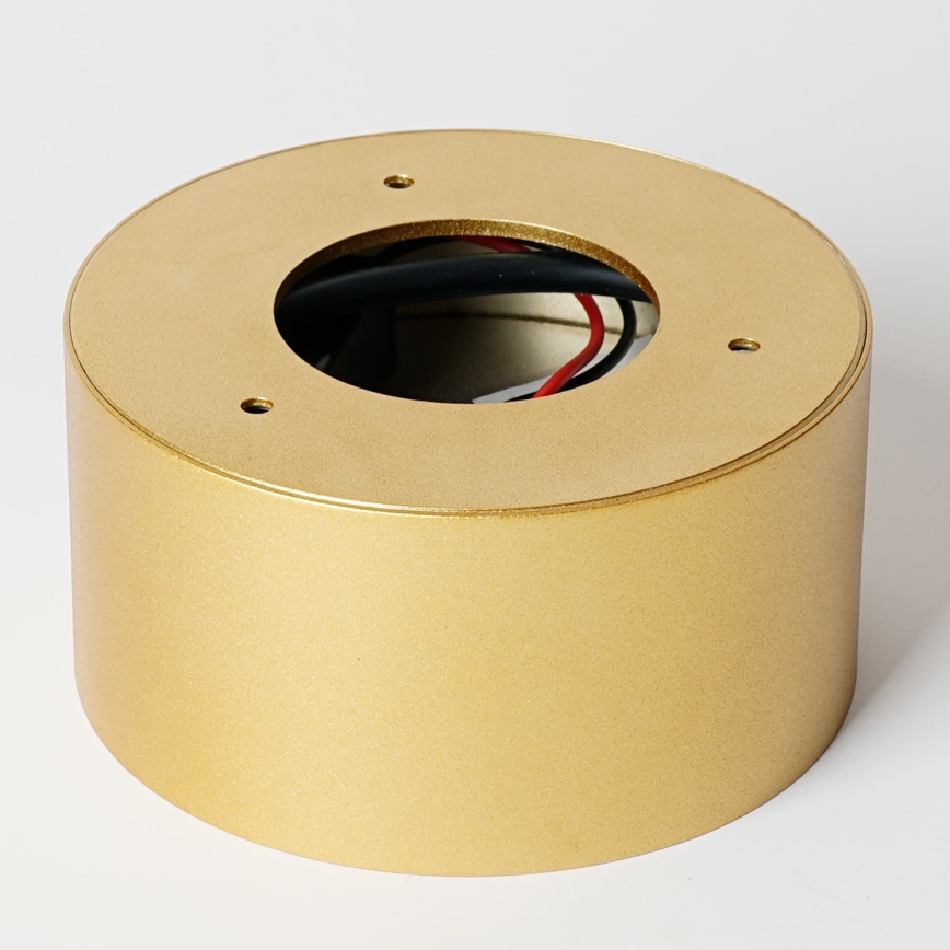BRILAGI - LED стельовий світильник для ванної кімнати FORIS LED/14W/230V, діаметр 12 см, золотий IP44