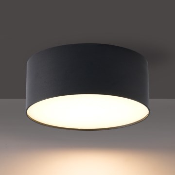 Brilagi - LED стельовий світильник для ванної кімнати FORIS LED/20 Вт/230 В діаметр 15 см чорний IP44