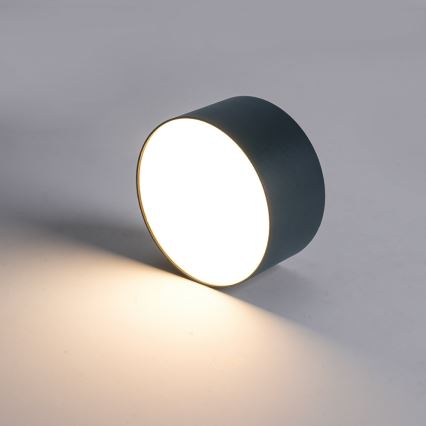 Brilagi - стильний стельовий світильник для ванної кімнати FORIS LED, 9 Вт, 230 В, діаметр 9 см, антрацит, IP44, CRI 90