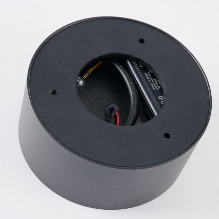 Brilagi - стильний стельовий світильник для ванної кімнати FORIS LED, 9 Вт, 230 В, діаметр 9 см, антрацит, IP44, CRI 90