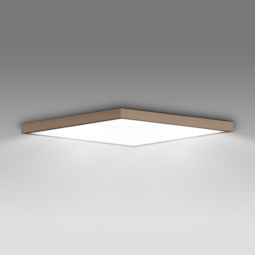Brilagi - LED стельовий світильник для ванної кімнати FRAME LED/50W/230V 60x60 cm IP44 бежевий