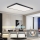 Brilagi - LED стельовий світильник для ванної кімнати FRAME LED/96W/230V 120x60 cm 3000/4000/6000K IP44 чорний