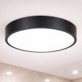 Brilagi - LED стельовий світильник для ванної кімнати POOL LED/36W/230V 3000/4000/5500K, діаметр 40 см, IP54, чорний