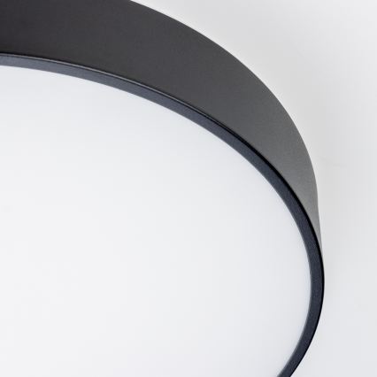 Brilagi - LED стельовий світильник для ванної POOL LED/36W/230V 3000/4000/5500K діам. 40 см IP54 чорний